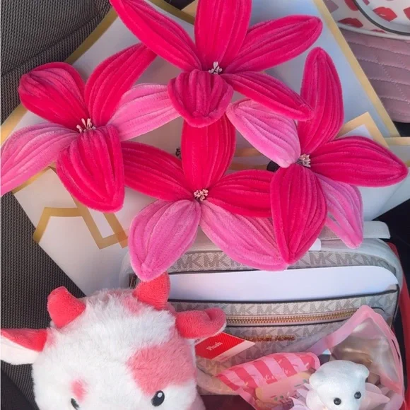 Michael Kors Valentine’s Day Purse gift basket🧸💌 - Picture 4 of 6